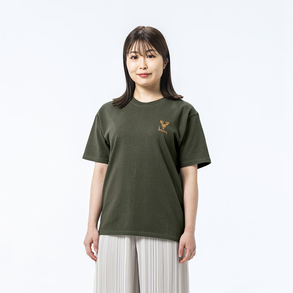 ユック クルーネックTシャツ（ユニセックス）